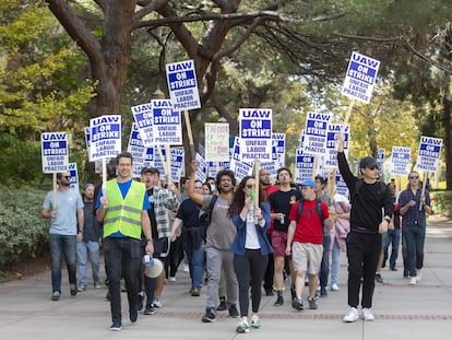 Over 48,000 academic workers at the University of California have joined strike action demanding salary increases to meet rising living costs.