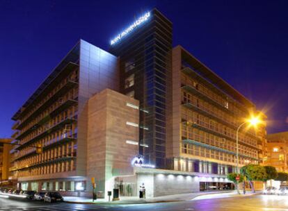 Fachada del hotel Monte Málaga