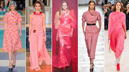 El rosa es el nuevo negro

Las versiones más vibrantes del rosa han tomado la pasarela y harán lo propio en las calles durante 2017. Palabra de Miu Miu, Valentino, Gucci, Bottega Veneta y Céline. Será el color del año.

 