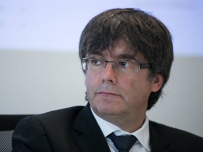 El presidente catal&aacute;n, Carles Puigdemont.