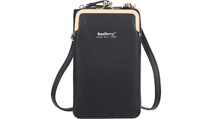 Bolso para el teléfono móvil estilo monedero, ocho colores