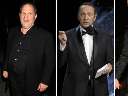 Harvey Weinstein, Kevin Spacey y Terry Richardson.