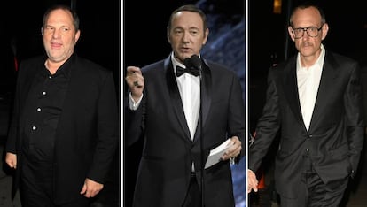 Harvey Weinstein, Kevin Spacey y Terry Richardson.