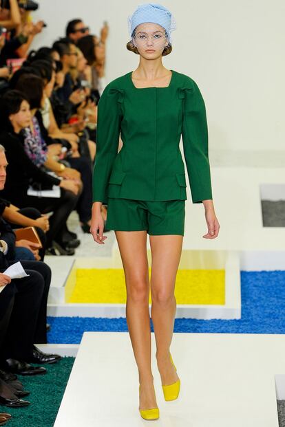 El último desfile de Raf Simons, de primavera-verano 2012, para Jil Sander