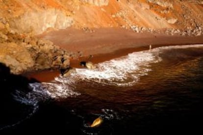 La playa del Verodal, en El Hierro.