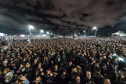 Más de 350.000 personas asistieron a Rock al Parque durante el fin de semana en Bogotá.