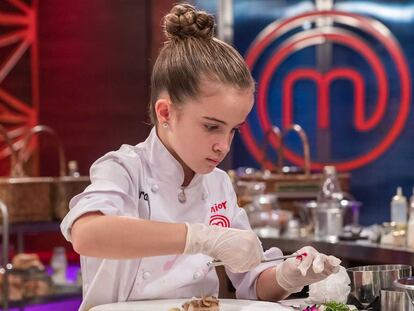 Aurora, ganadora de la octava edición de MasterChef Junior.