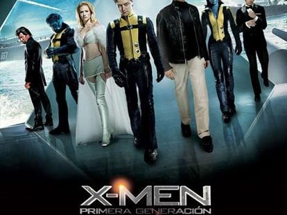 Cartel de X-Men: Primera generación