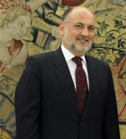 Francisco Pérez de los Cobos, presidente del Tribunal Constitucional, en julio de 2013.