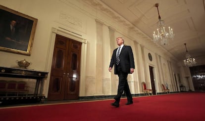 Donald Trump, el pasado d&iacute;a 31