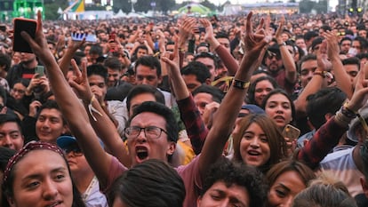 El público durante la décima edición del fesitval Corona Capital, en Ciudad de México, el 17 de noviembre de 2019.