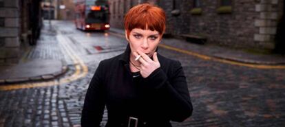 Tana French, en Dubl&iacute;n.