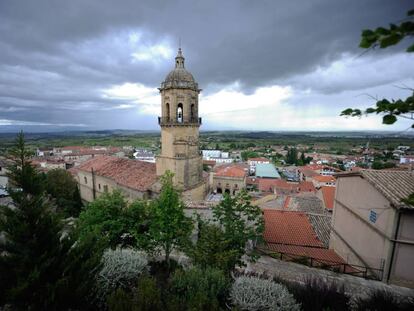 Vista general de Labastida (Álava).