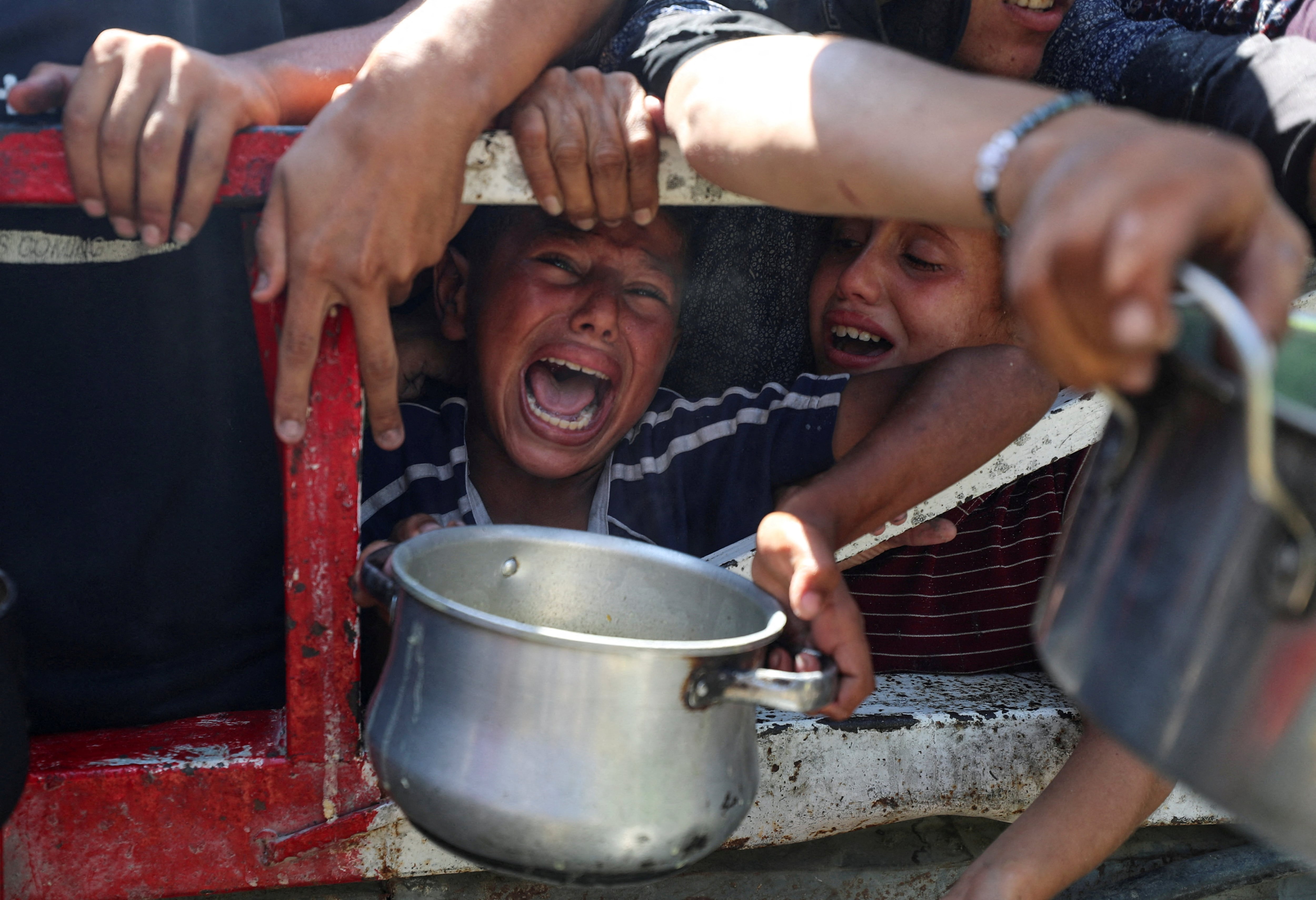 El Reino Unido, Alemania y Francia exigen a Israel el fin de la “catástrofe humanitaria” en Gaza