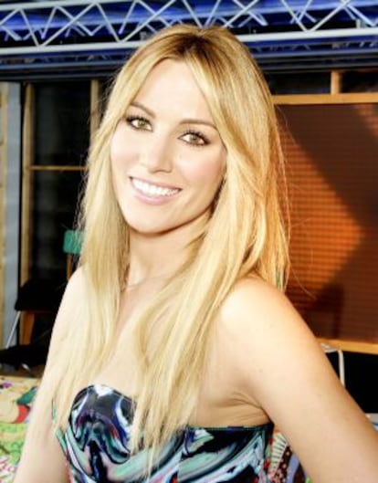 La cantante Edurne.