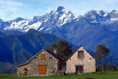 El monte Valier (2.838 metros de altura), en el parque natural regional de los Pirineos de Ariège.