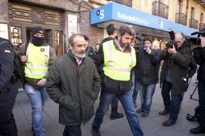 Un dels detinguts avui en la macrooperació a Tarragona.