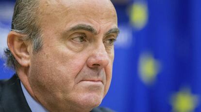 El ministro de Economía, Luis de Guindos.
