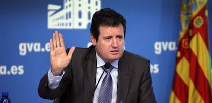 El vicepresidente del Consell, José Ciscar.