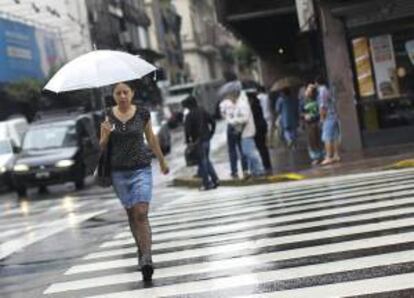 La inflación de enero en la ciudad de Buenos Aires fue del 4,8 %, según datos provisionales del Gobierno de la capital argentina. EFE/Archivo