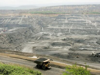 Mining truck transports