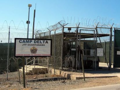 Centro de detenci&oacute;n de Guant&aacute;namo.