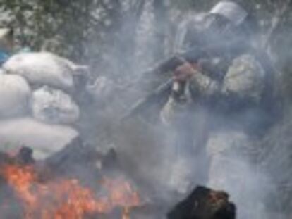 Los enfrentamientos en el Este entre las fuerzas militares de Kiev y los milicianos prorrusos hace temer una guerra intestina