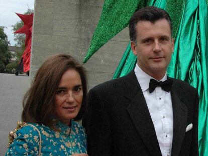 El presidente del Banco de Suiza, Philippe Hildebrand, y su esposa, en una imagen sin fechar.