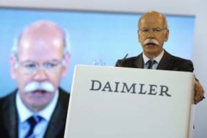 El presidente de Daimler, Dieter Zetsche. EFE/Archivo