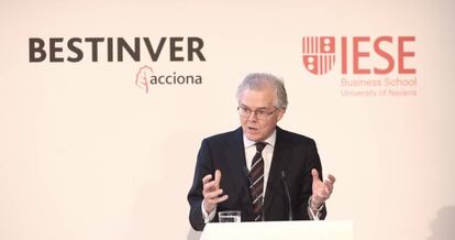 El presidente de la CNMV, Sebastián Albella.