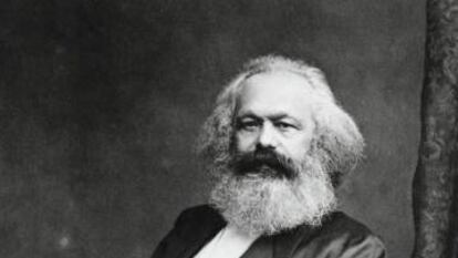 O filósofo e político Karl Marx (Trier, 1818 – Londres, 1883)