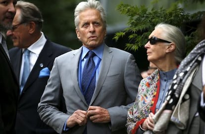 Michael Douglas, en Nueva York.