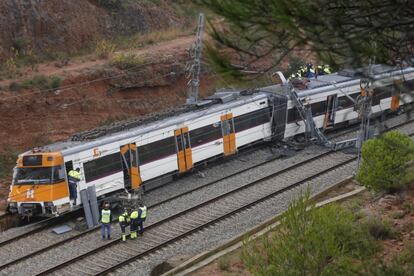 el presidente de Renfe, Isaías Táboas, ha explicado en declaraciones a los periodistas desde el pabellón de Vacarisses que el tramo del accidente "ha tenido actuaciones muy recientemente de refuerzo", y ha dicho que el lunes responsable de Adif hicieron un repaso visual de toda la vía.