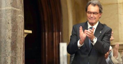 Artur Mas, expresidente de la Generalitat