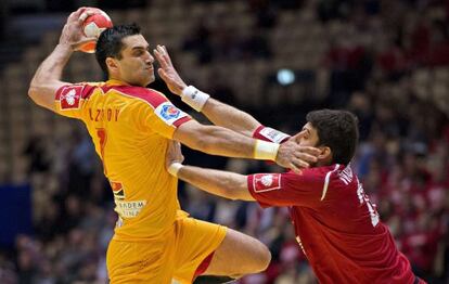 Kiril Lazarov lanza ante el austriaco Wagesreiter