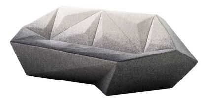 Sofá Gemma, diseñado por el arquitecto Daniel Libeskind.