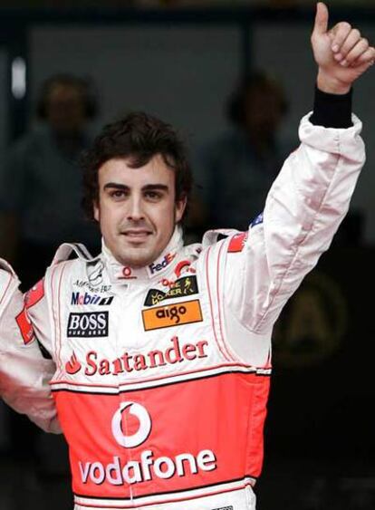 Fernando Alonso, tras el Gran Premio de Japn.