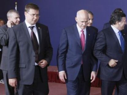 Los líderes de la Unión Europea, en Bruselas el pasado mes de junio.