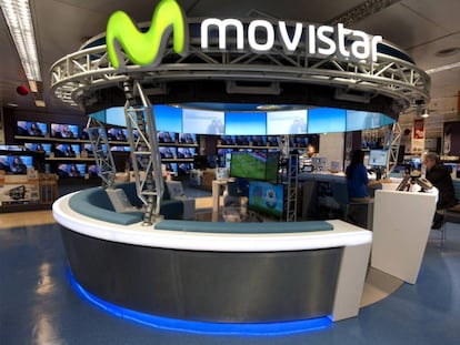 Una botiga de Movistar.