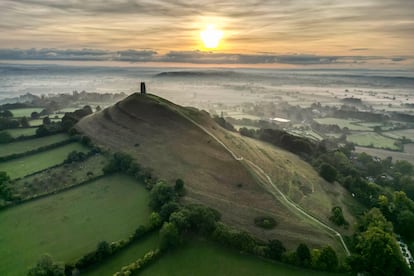 Glastonbury en Somerset.