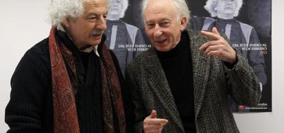 Albert Boadella, y Rafael Álvarez 'El Brujo'.