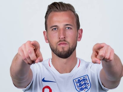 Harry Kane, capitán de la selección inglesa. 