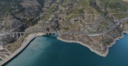 Emplazamiento de la futura central hidoreléctrica de VME en Granada.