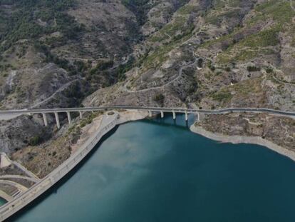 Emplazamiento de la futura central hidoreléctrica de VME en Granada.