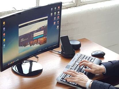 Samsung DeX ya es oficial, convierte el Samsung Galaxy S8 en un ordenador de escritorio