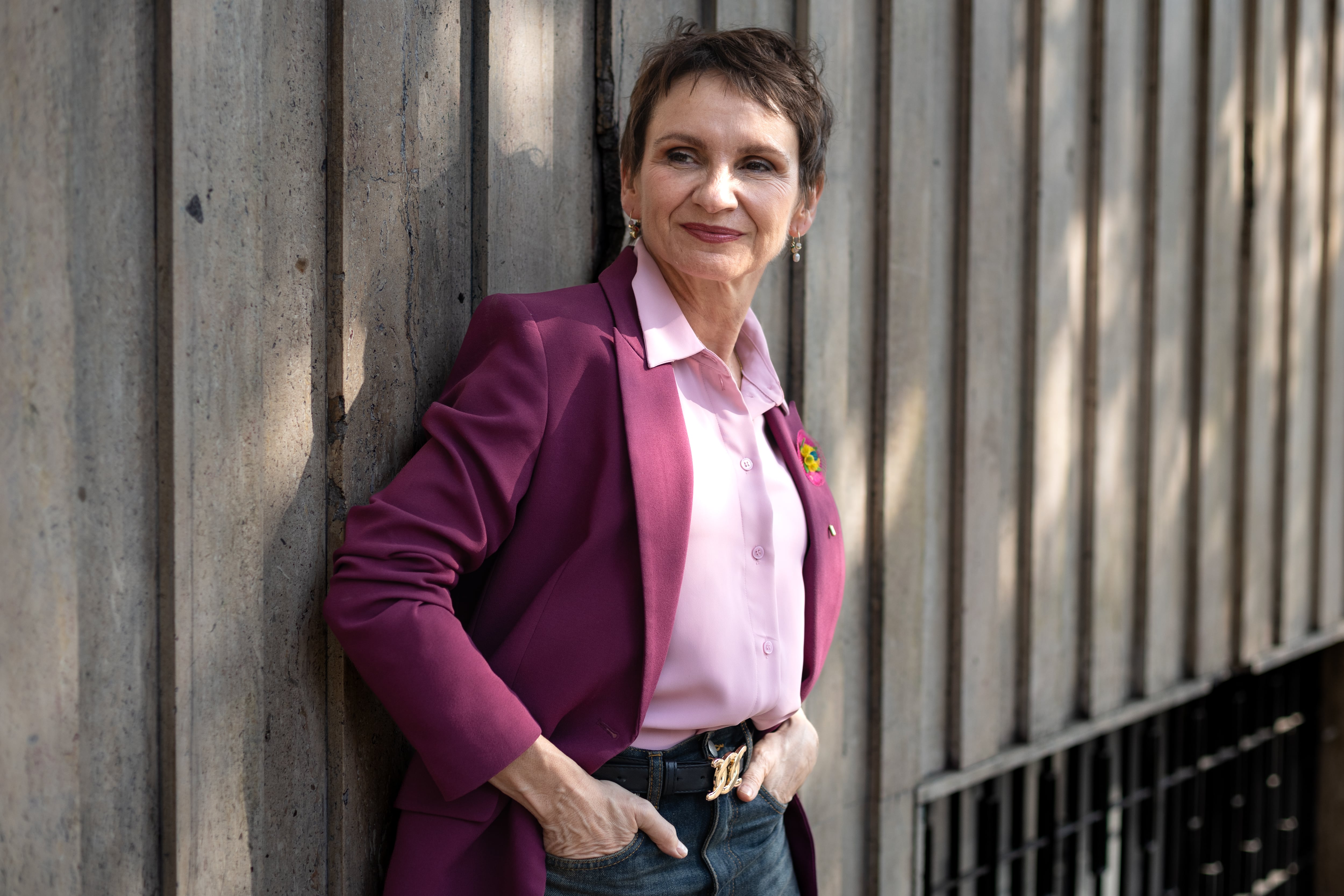 Carolina Tohá, candidata presidencial del Partido por la Democracia, en Santiago, Chile, el 24 de Abril de 2025.