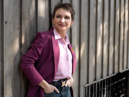 Carolina Tohá, candidata presidencial del Partido por la Democracia, en Santiago, Chile, el 24 de Abril de 2025.