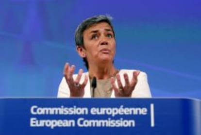 La comisaria de Competencia, Margrethe Vestager.