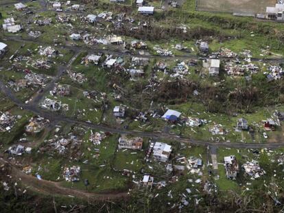 Puerto Rico, devastado tras el paso del huracán María