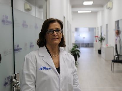 Magda Campins, jefa de epidemiología del hospital Vall d'Hebron de Barcelona.